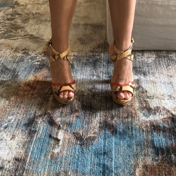 Sergio Rossi Python Heels - Picture 6 of 8